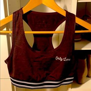 Spiritual Gangster Only Love sports bra
